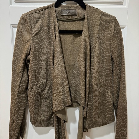 Blank NYC Jackets & Blazers - Blank NYC Textured Tan Blazer
